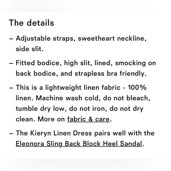 NWT REFORMATION KIERYN LINEN DRESS BLACK SIZE 12 - Picture 10 of 10